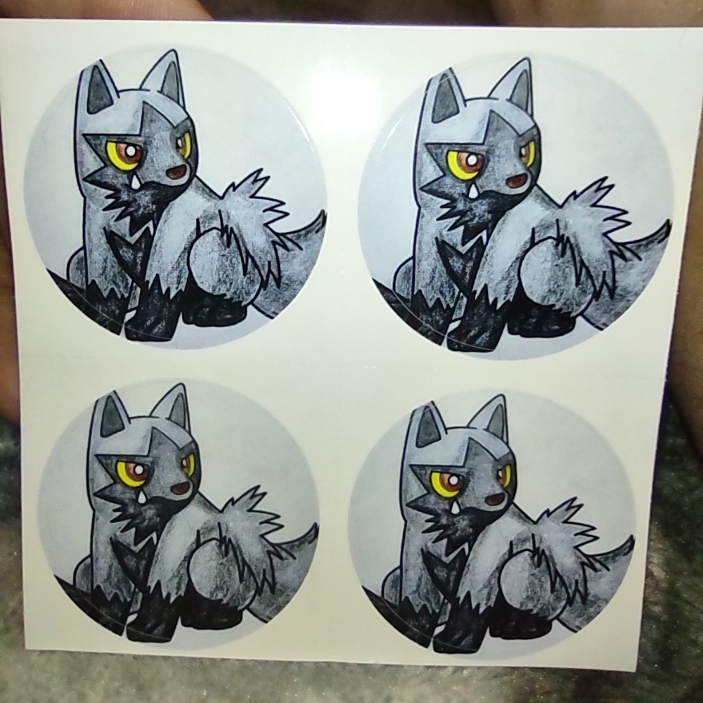 Pokemon Poochyena Custom Sticker